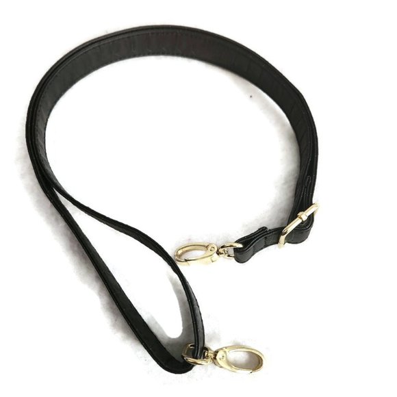 Steve Madden Women's Black Vegan Leather Large Double Handle Crossbody Satchel - Picture 7 of 13